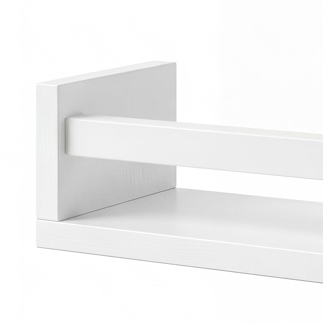 Kids Floating Wall Shelves Pine Wood 3 Pack | HomeAndLiving - 5