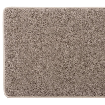 Non Slip Door Mat Beige 80x50x1cm