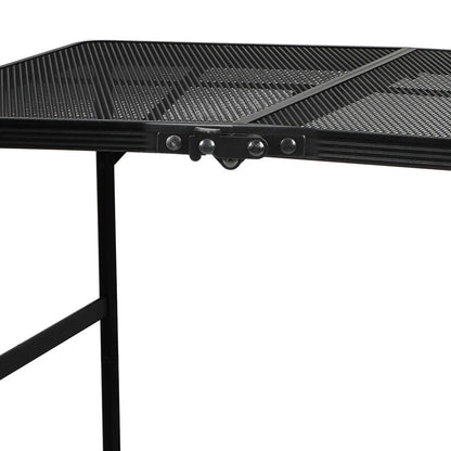 Portable Grill Table Aluminium 90x60x40cm