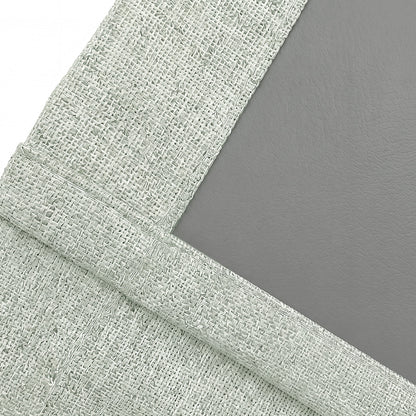 Marlow 2 Panels Blackout Curtains Linen Look Curtain Draperies Window Green
