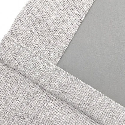 Marlow 100% Blackout Curtains Thermal Linen Look Blockout Drapes 2-Panel Bedroom