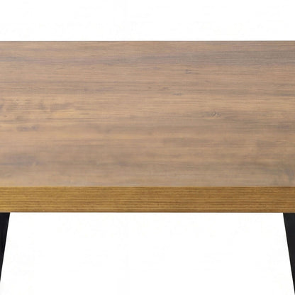 Square Dining Table Walnut 80x80cm
