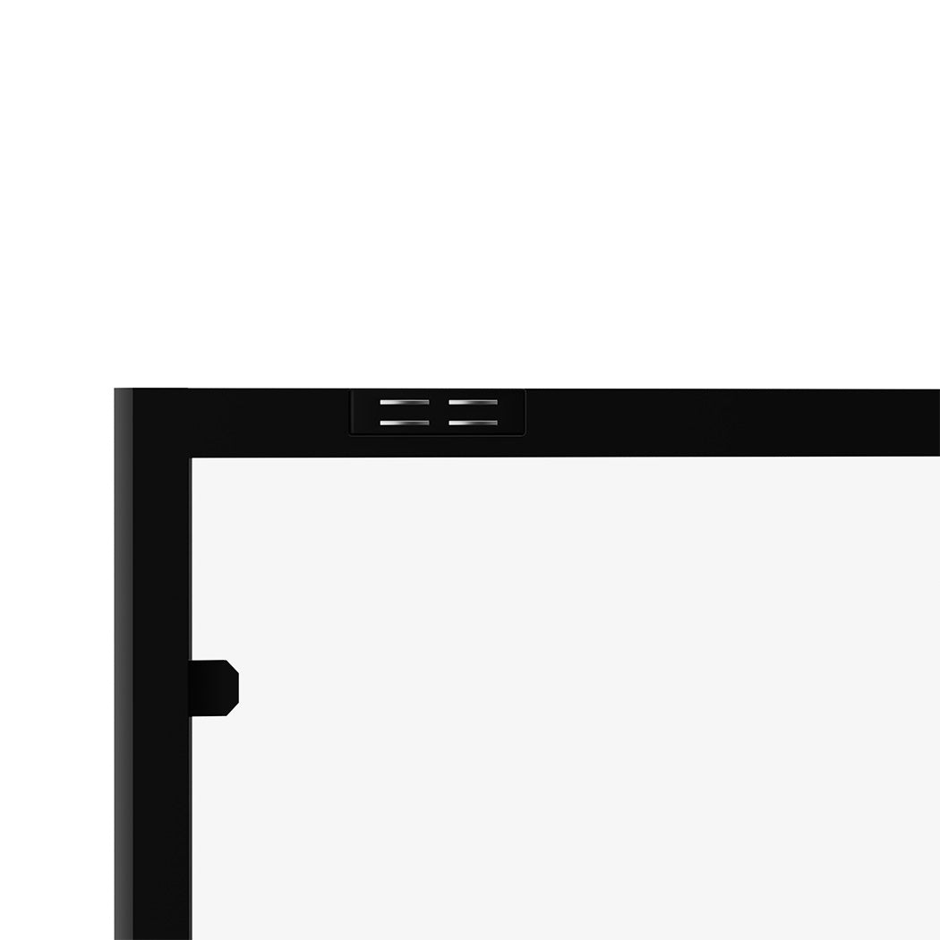 Compact Glass Display Cabinet Collections Storage  High Back Support