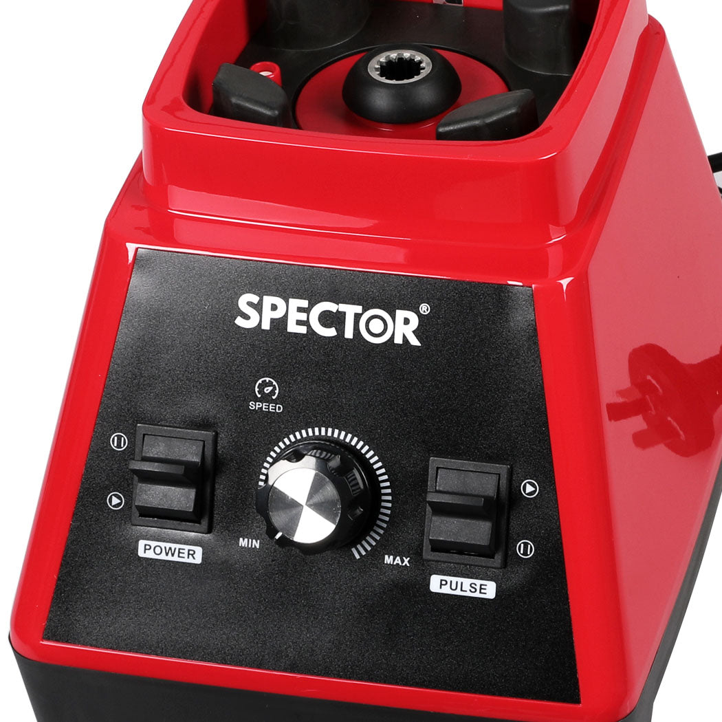 Versatile 2L Commercial Blender Mixer Red  Sleek Modern Look