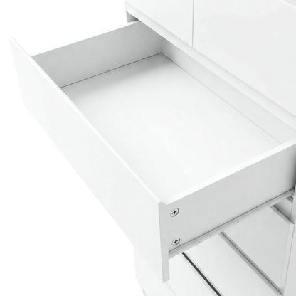 7 Drawer Tallboy Dresser White Storage | HomeAndLiving - 5