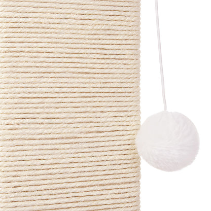 Cat Scratching Post Tall Sisal 40x36cm