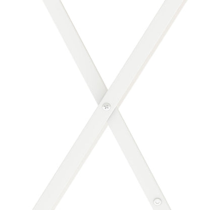 Foldable Computer Desk White 67.5x45x84cm