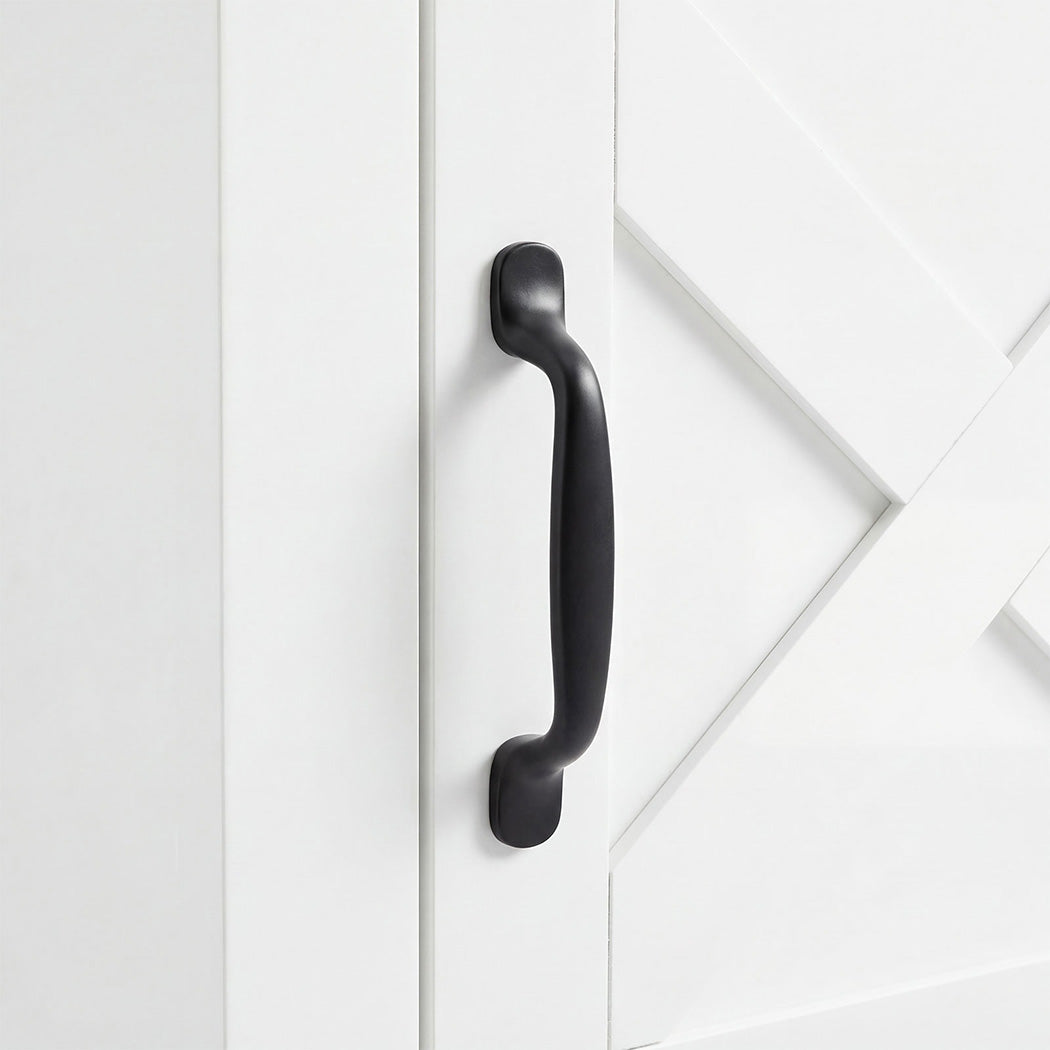 White Bedside Tables With Storage 45x40x60cm