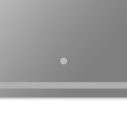 LED Wall Mirror Anti-fog Bathroom 120x70cm 70x120
