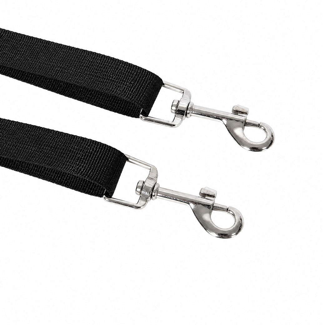 Pet Car Seat Plush Black 81.5x54.5x17.5cm