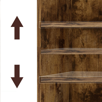 Tall Bookshelf Storage Unit 40x24x178.5cm