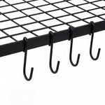 Wall Mounted Pot Pan Rack 10 Hooks | HomeAndLiving