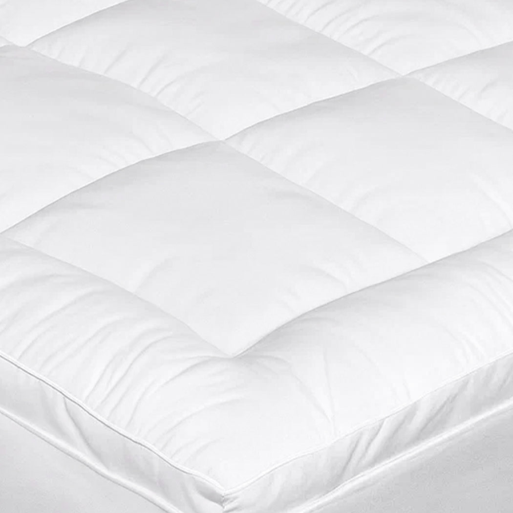 Versatile Mattress Topper Pillowtop Cover Protector Single