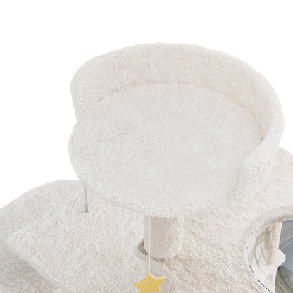 Large Cat Tree Tower 133x49x172cm