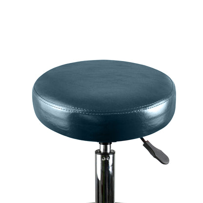 Contemporary 4x Barstool Swivel Salon Hairdressing  Wood Finish