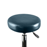Contemporary 4x Barstool Swivel Salon Hairdressing  Wood Finish
