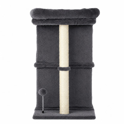 Cat Tree Tower Dark Grey 47x43cm