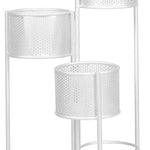 6 Tier Plant Stand Swivel Outdoor White