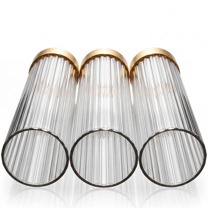 Gold Candle Holder Set 10x10x36cm
