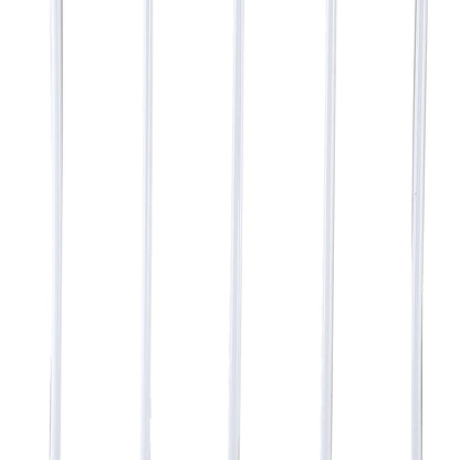 Baby Safety Gate Adjustable Pet White 45cm Extension
