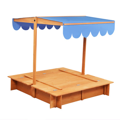 Wooden Sandbox Large 112x112x112cm