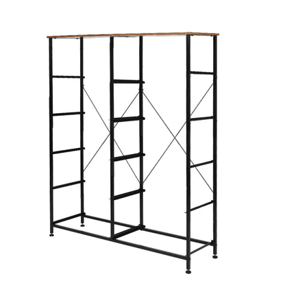 Storage Cabinet Tower Brown 88x30x112cm