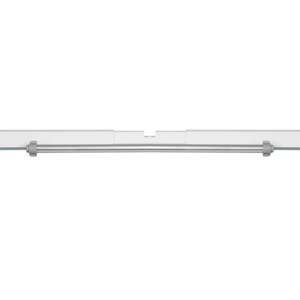 Contemporary Motorised Standing Desk Frame White Single Motor  High