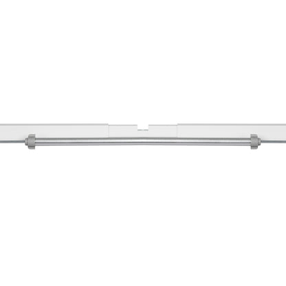 Contemporary Motorised Standing Desk Frame White Single Motor  High