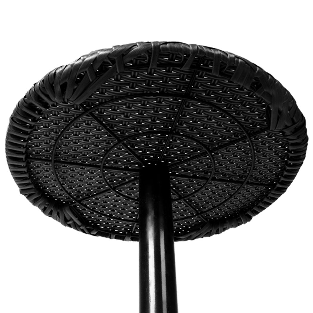 Cooler Ice Bucket Table Bar Outdoor Black