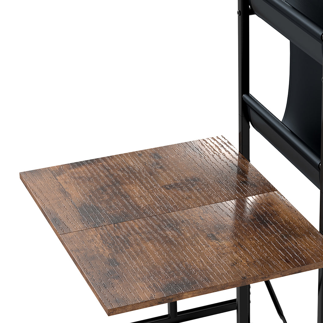 Tall Record Player Stand Vinyl Storage 50x39x144cm