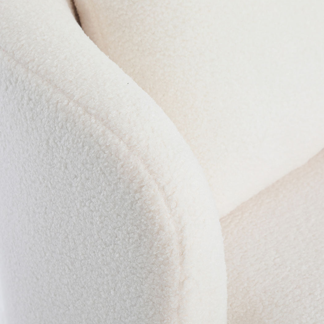 Premium Fleece Swivel Chair  Comfortable Design Classic Durable