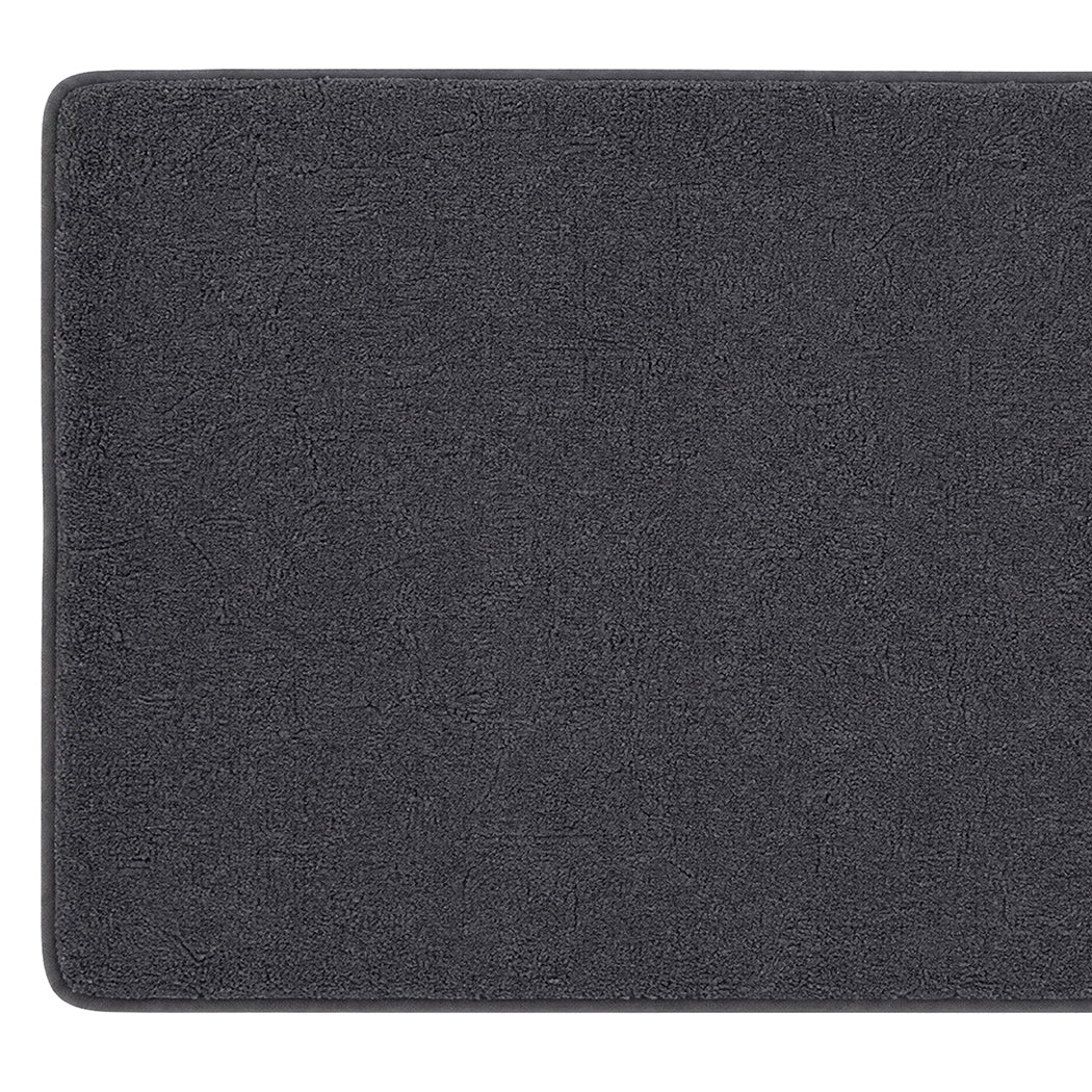 Grey Non Slip Door Mat 80x50x1cm