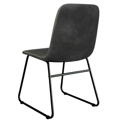 Minimalist 4x Dining Chairs Kitchen Table  Wood Finish Classic