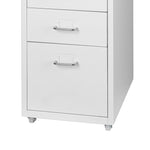 5 Drawer Office Cabinet Drawers White