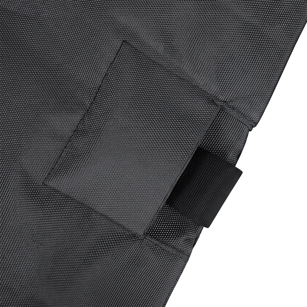 Large Plush Dog Bed Grey 101x71x3cm