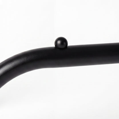Heavy Duty Clothes Rack Black 118x54x145cm
