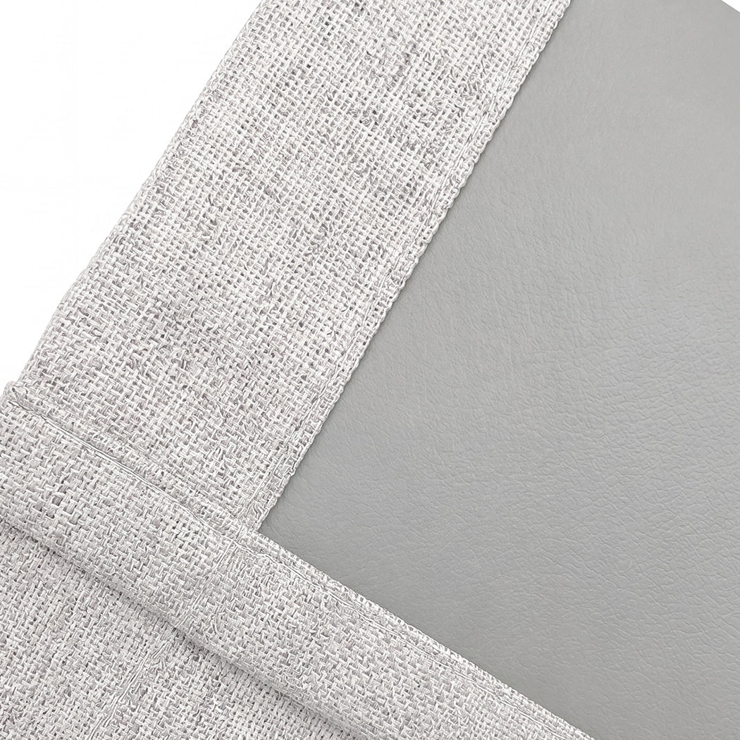 Marlow 2 Panels Blackout Curtains Thermal Linen Look Curtain Draperies Window
