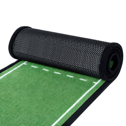 Golf Putting Mat Green Nylon Surface 250x25x0.45cm