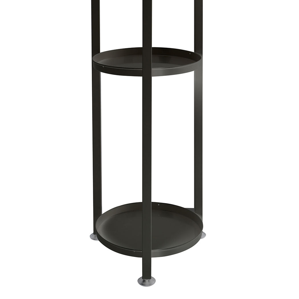 Plant Stand Outdoor Indoor Flower Black Large