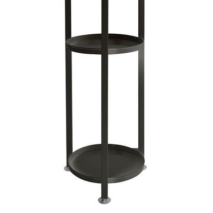 Plant Stand Outdoor Indoor Flower Black Large