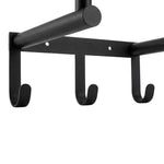 Wall Mounted Towel Rack 3 Hooks Bathroom | HomeAndLiving