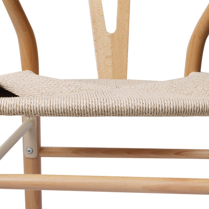 Minimalist 6x Dining Chairs Wooden Hans  Adjustable Height Classic