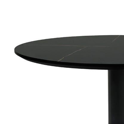 Bar Table Swivel Black