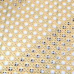 Modern 1x Walnut Wicker Armchair Dining Chair  Premium Quality Build