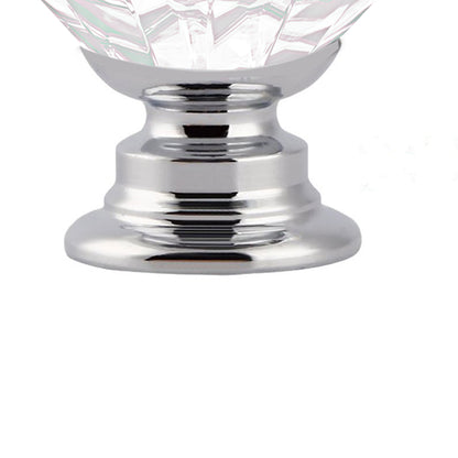 16 Pcs Clear Crystal Knobs Diamond 40mm Large Transparent