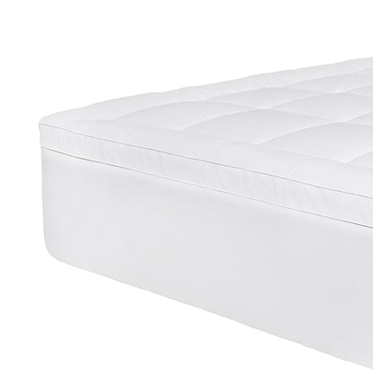 Versatile Mattress Topper Pillowtop Cover Protector Single
