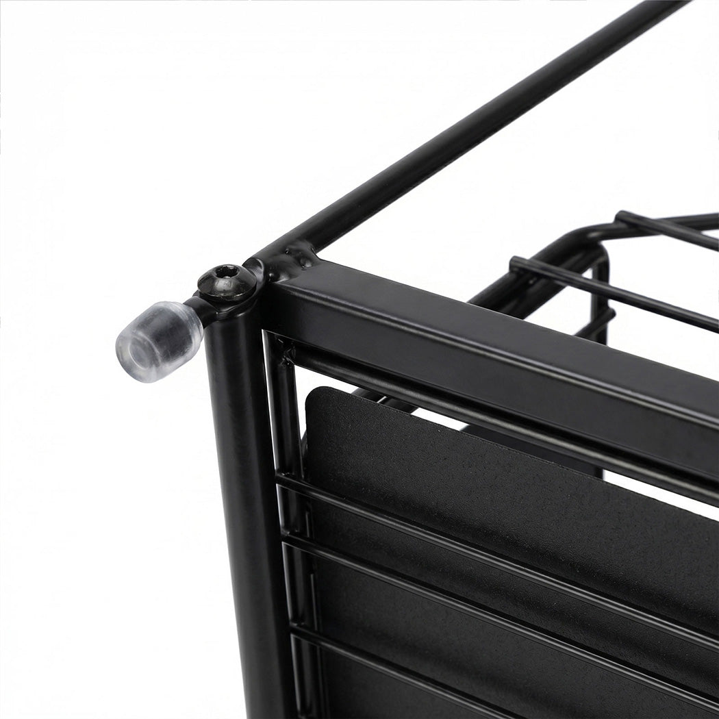 Pull Out Cabinet Organiser 2 Tier Kitchen | HomeAndLiving - 6