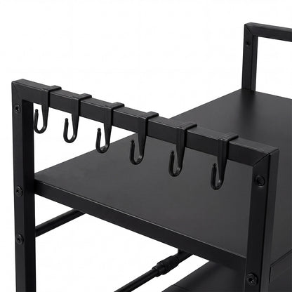 3 Tier Microwave Shelf Adjustable Kitchen Rack | HomeAndLivi - 6