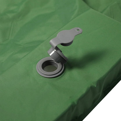 Inflatable Camping Double Mattress Green 198x130x6.5cm