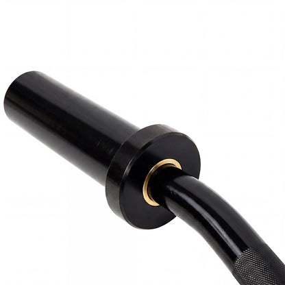 Centra Olympic Barbell Ez Curl Bar W Bar 810lbs Alloy Steel Black